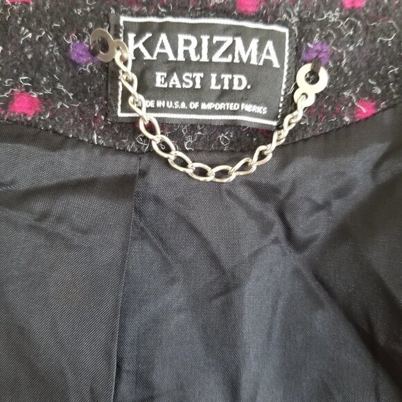 Karizma East Ltd. Vintage Wool Blend Coat - Picture 11 of 14